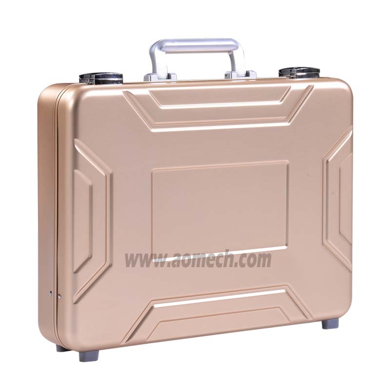 AL005 All Aluminum Luxury Hard Case Custom Gift suitcase  