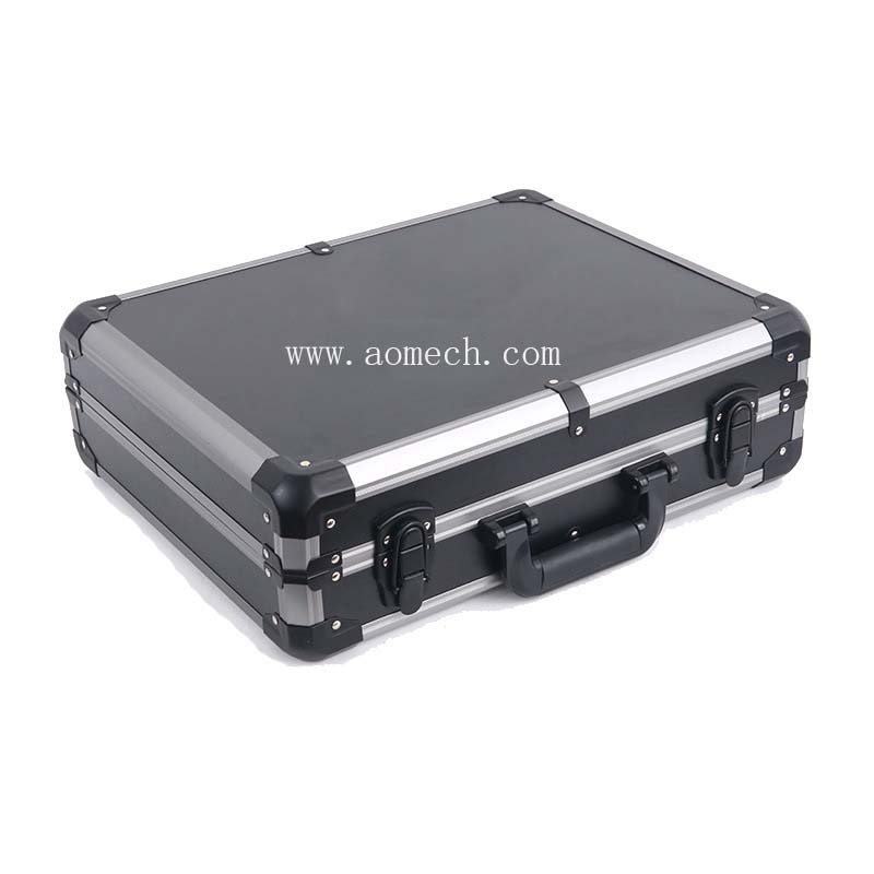 Customized Size Aluminum Case Hard Aluminum Box Strong Carrying Tool Case With Foam for Hard Duty LED Light Toolbox