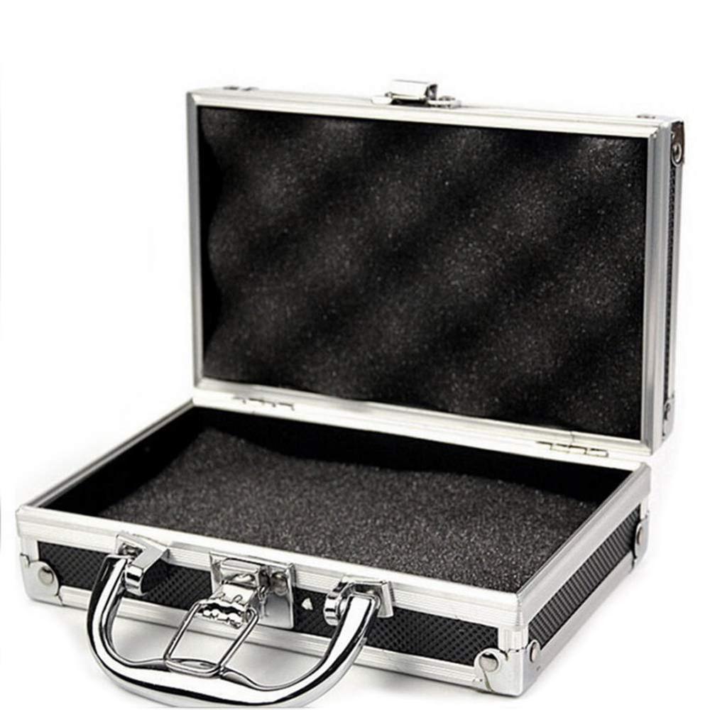 Mini Aluminium Flight Case Tool Box Portable Small Aluminum Storage Case for Craftsman Travel Carry Box BA308