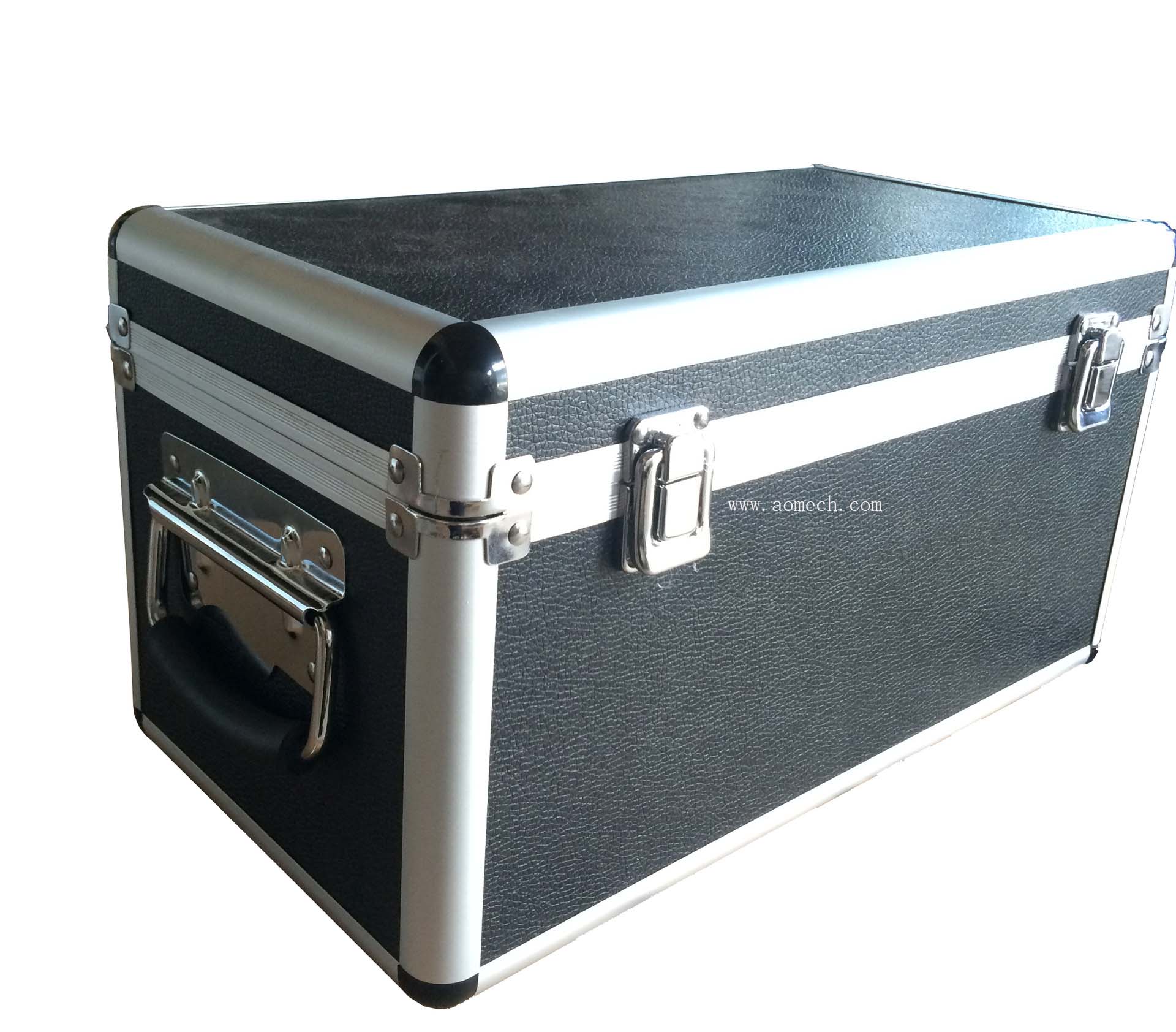 Custom  Ali\uminum Hard Flight Case Toolbox Large Capacity Stone Display Case Multi purpose Customized Storage Case BA023