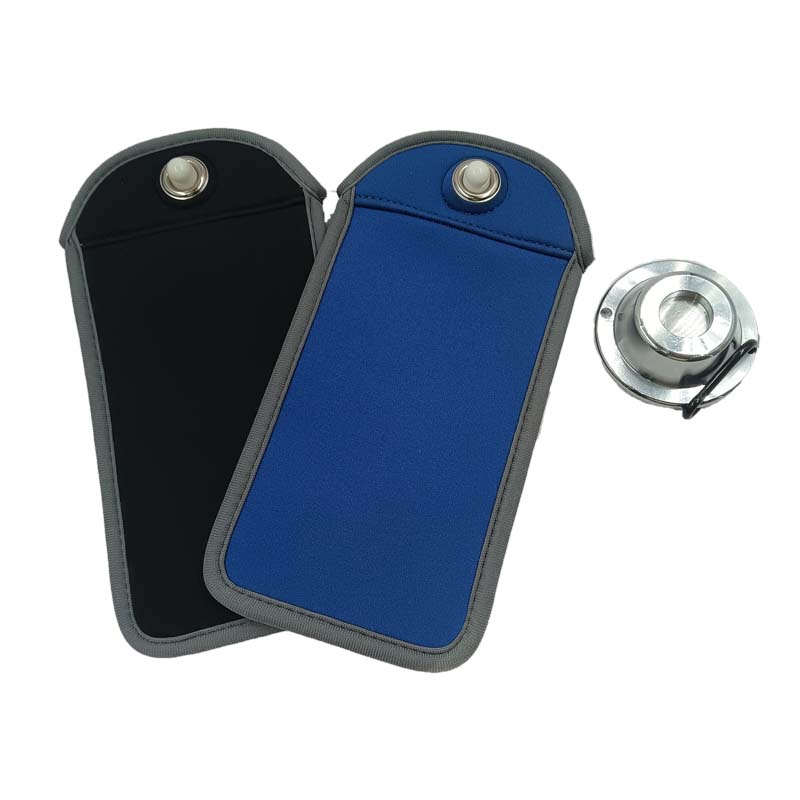 Custom Special Magnetic Device Phone Lockable Cover Bag neoprene Lockable smart phone Pouch for high school students
